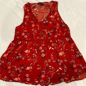 Torrid sleeveless orange top